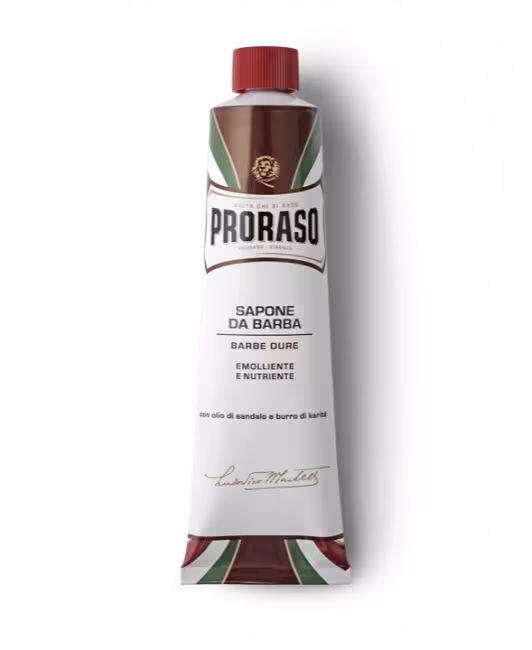 Proraso Red Shaving Cream 150 ml - Krém na holenie na tvrdé fúzy