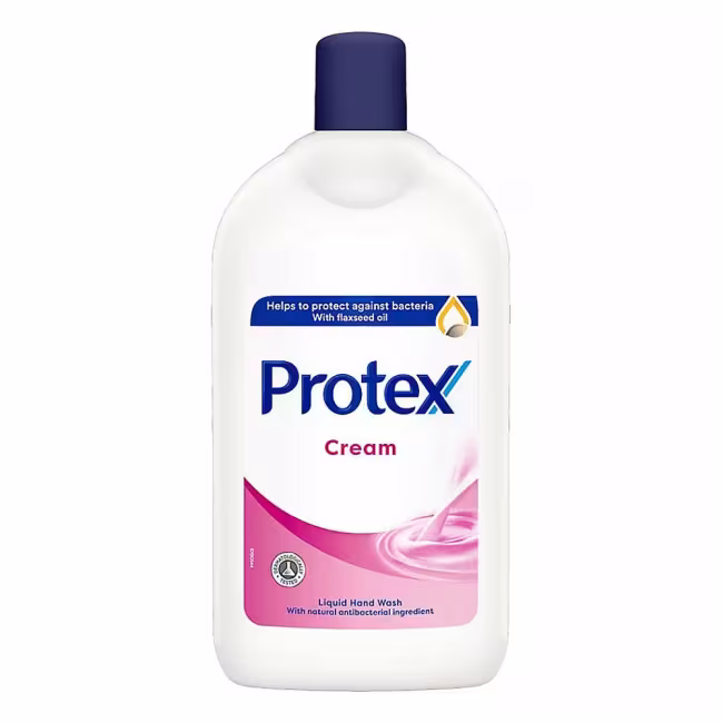 PROTEX Cream Tekuté mydlo s prirodzenou antibakteriálnou ochranou náhradná náplň 700 ml