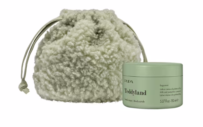 PUPA Milano Telový peeling Milk a Pistachio Cream Body Scrub 150 ml