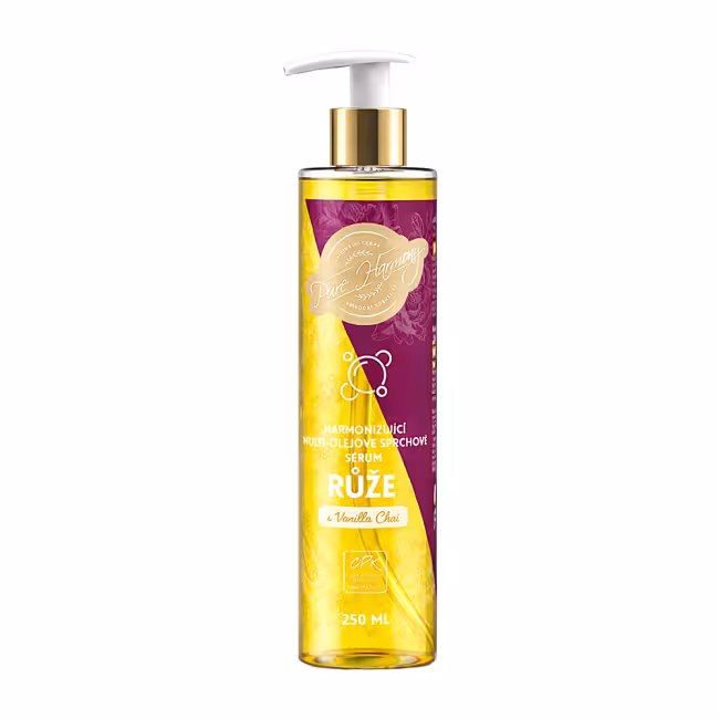 PURE HARMONY Harmonizujúce multi-olejové sprchové sérum Ruže 250 ml