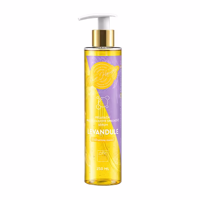 PURE HARMONY Relaxačné multi-olejové sprchové sérum Levanduľa 250 ml