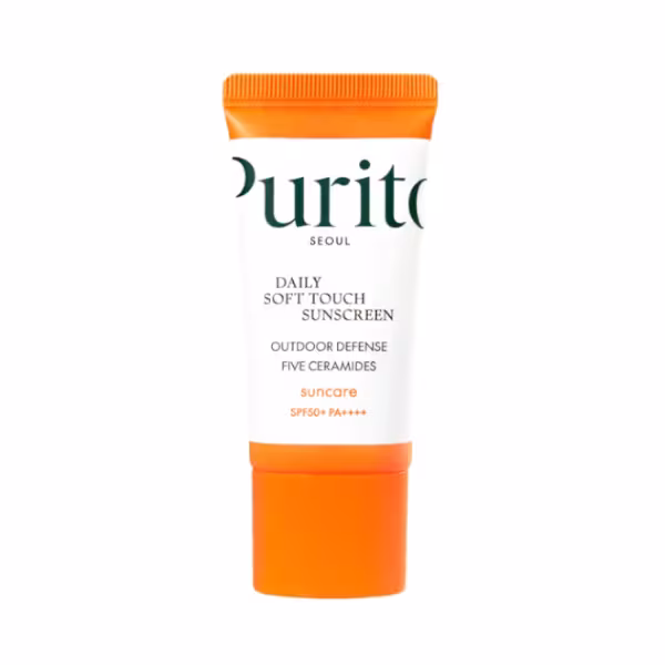 PURITO Opaľovací krém na tvár SPF 50+ (Daily Soft Touch Sunscreen) 15 ml