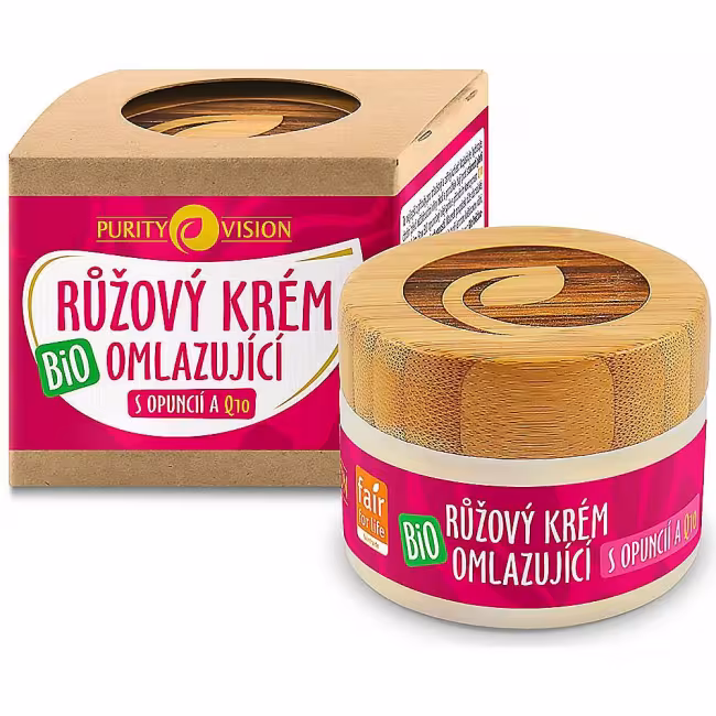 PURITY VISION Ružový krém omladzujúci BIO 40 ml