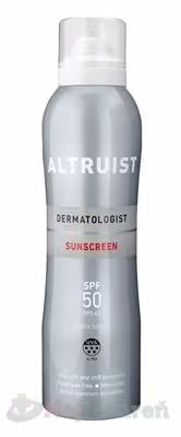 ALTRUIST Neviditeľný opaľovací sprej SPF 50 200 ml