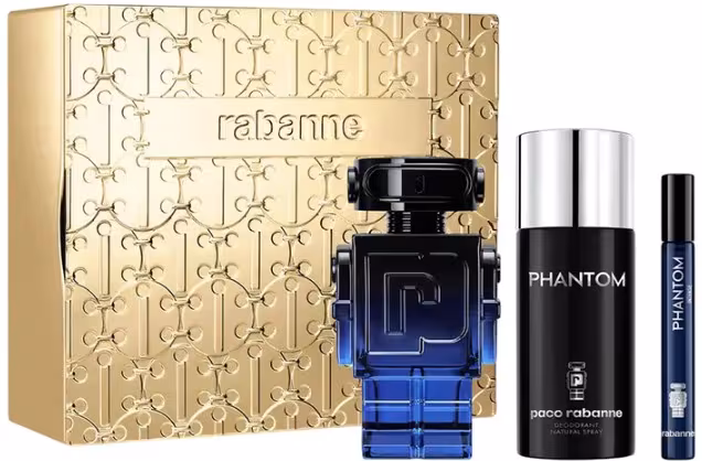 Rabanne Phantom Intense - EDP 100 ml + dezodorant v spreji 150 ml + EDP 10 ml
