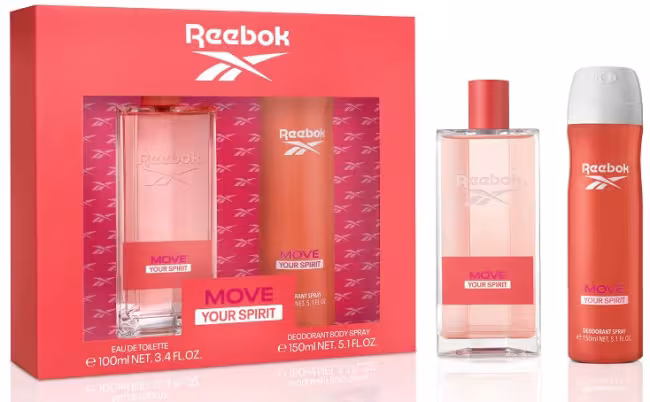 Reebok Move Your Spirit For Women - EDT 100 ml + dezodorant v spreji 150 ml