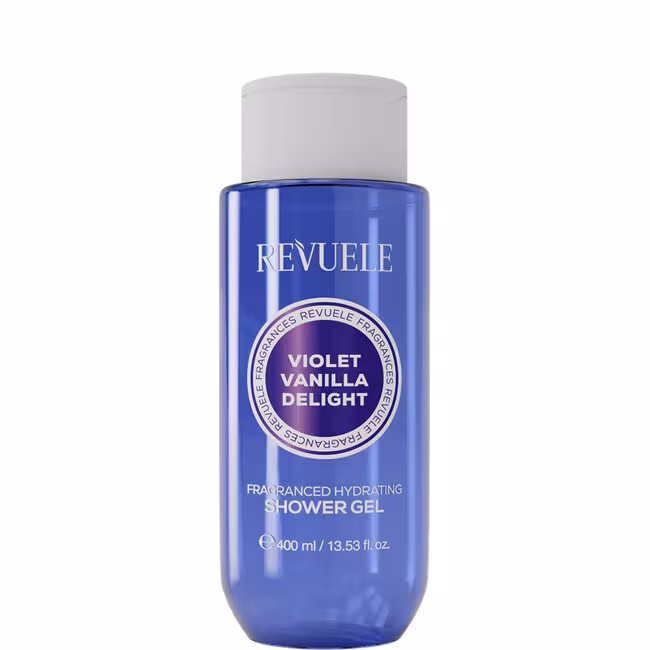 Revuele Body Shower Gel, hydratačný sprchový gél 400 ml, Violet Vanilla Delight