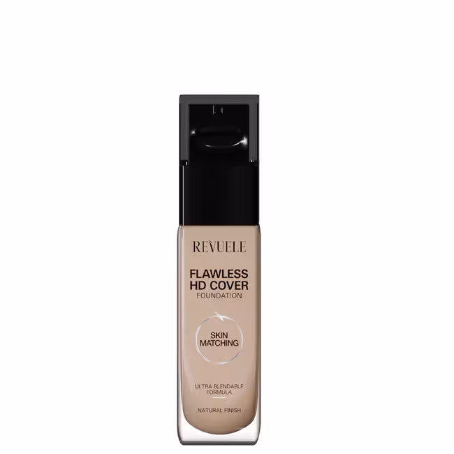 Revuele Flawless HD Cover Foundation make-up 33 ml, 01 Ivory