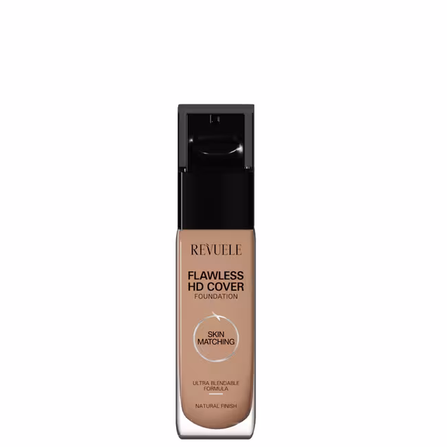 Revuele Flawless HD Cover Foundation make-up 33 ml, 04 Sand