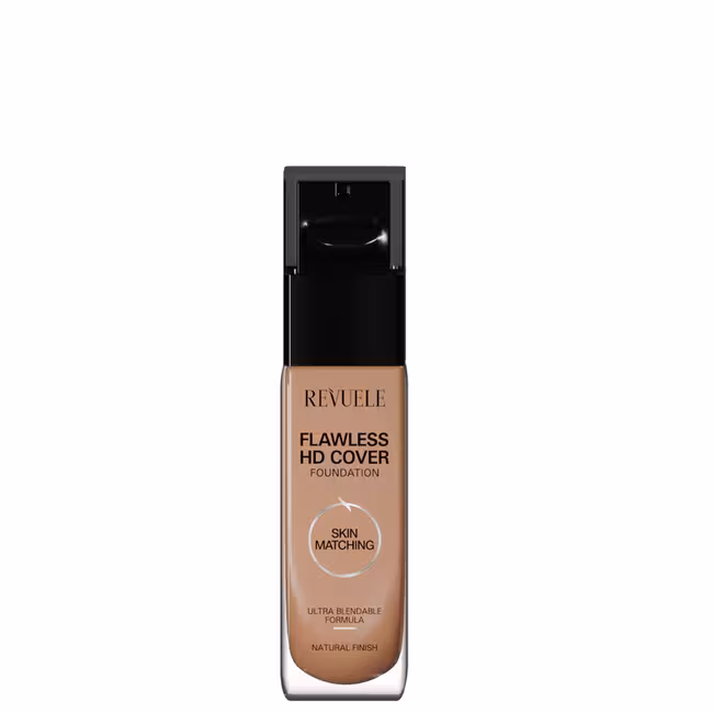 Revuele Flawless HD Cover Foundation make-up 33 ml, 06 Honey