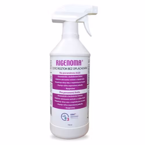 RIGENOMA aktívny čistiaci roztok bez oplachovania s OZOILE 750 ml