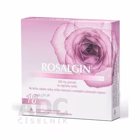 Rosalgin granulát na vaginálny roztok 500 mg 10 vreciek