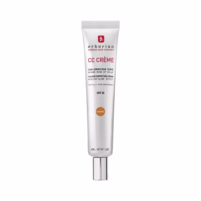 Erborian Rozjasňujúci CC krém SPF 30 (Colour-Correcting Cream) 40 ml Caramel