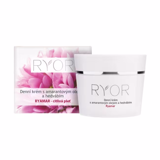 RYOR Ryamar Denný krém s amarantovým olejom a hodvábom 50 ml