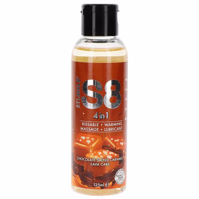 Lubrikant a masážny olej 4v1 S8 Slaný karamel 125ml