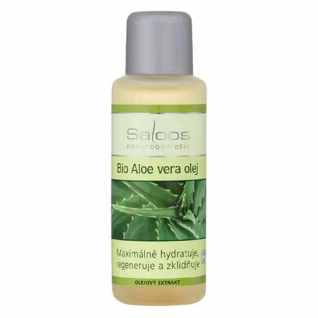 SALOOS Aloe vera Olejový extrakt BIO 50 ml