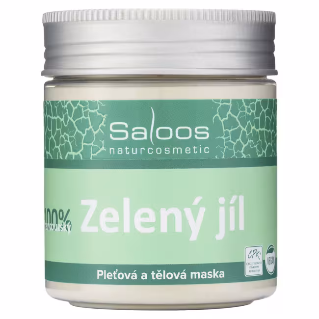 SALOOS 100% Francúzsky zelený íl 140 g