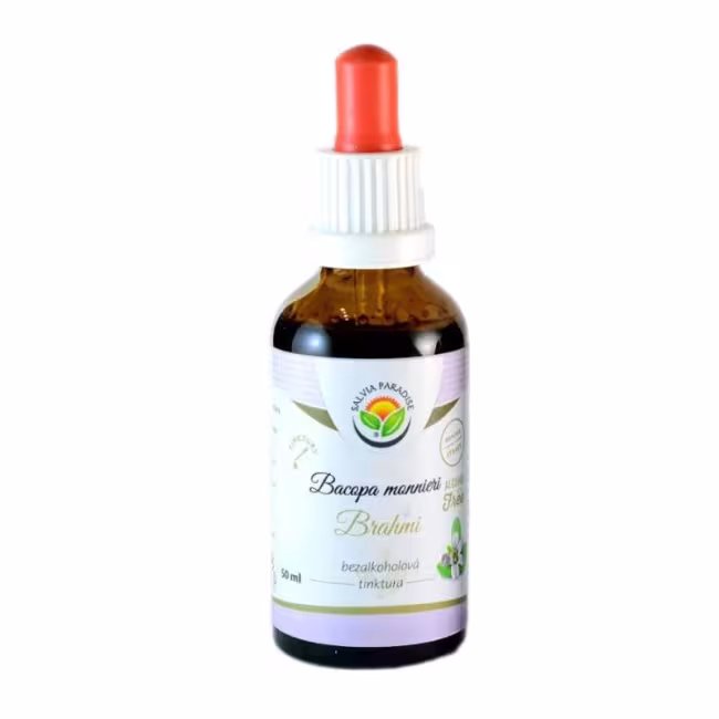 Salvia Paradise – Bakopa drobnolistá (Brahmi) tinktúra bez alkoholu, 50 ml