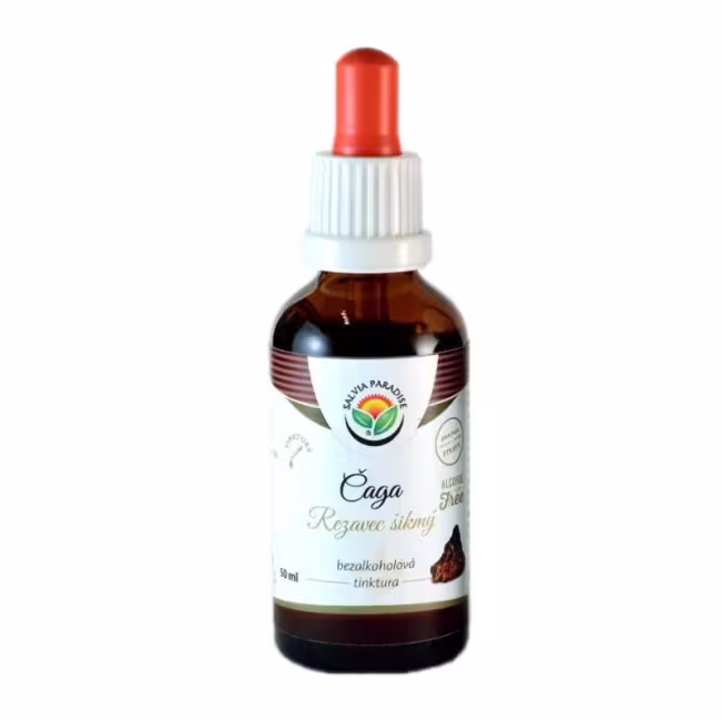 Salvia Paradise – Chaga (Rezavec šikmý) tinktúra bez alkoholu, 50 ml