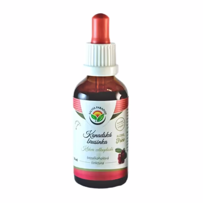 Salvia Paradise Kanadská brusnica lyofilizovaná tinktúra bez alkoholu, 50 ml