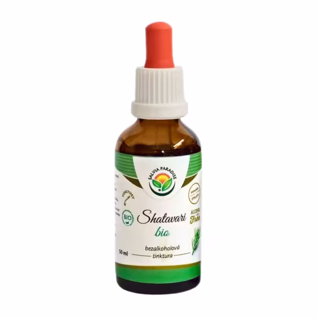 Salvia Paradise Šatavari - shatavari tinktúra bez alkoholu, BIO 50 ml