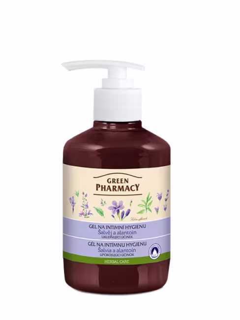 Gél na intímnu hygienu upokojujúci účinok Green Pharmacy 370 ml