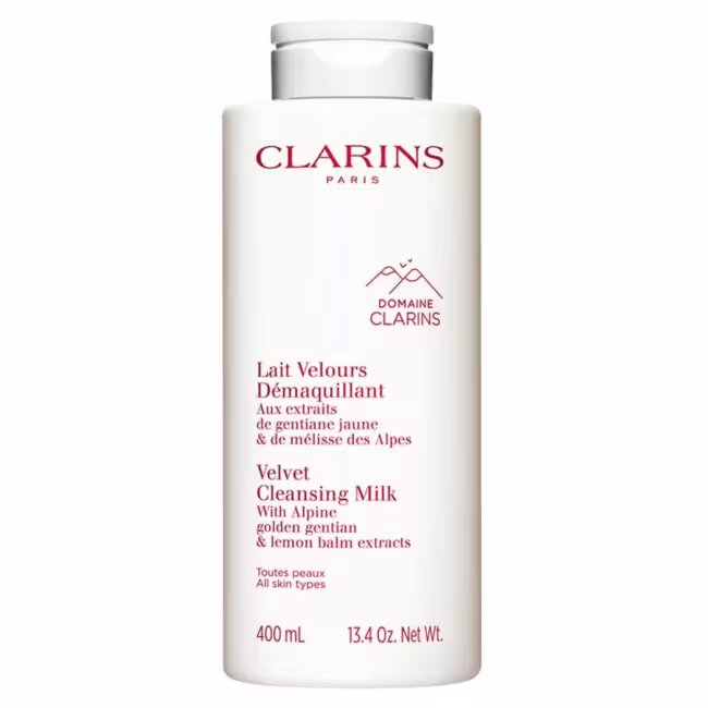 Clarins Zamatové čistiace mlieko (Velvet Cleansing Milk) 400 ml
