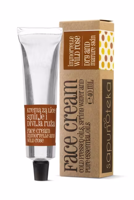 Sapunoteka Face Cream Dry & Mature Skin 40 ml - Denný krém na suchú a zrelú pleť