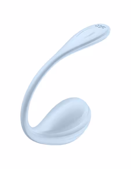 Satisfyer - vibračné vajíčko s aplikáciou - modré