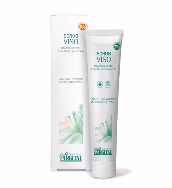 Argital Scrub a pleťová maska so zeleným ílom 75 ml