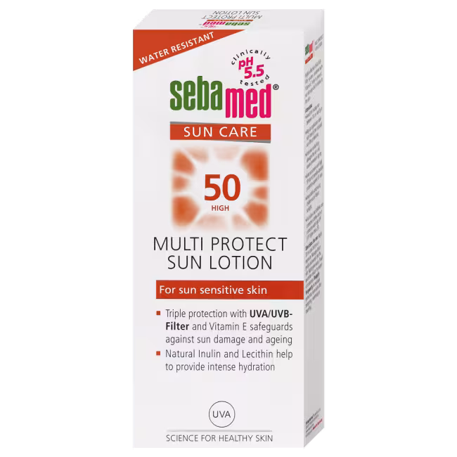 SEBAMED Opaľovacie mlieko OF 50 150 ml