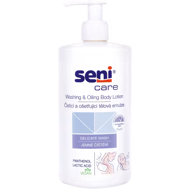 SENI Care Čistiaca ošetrujúca telová emulzia 500 ml