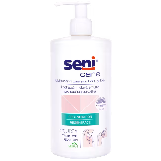 SENI Care Hydratačná telová emulzia 4% urea 500 ml