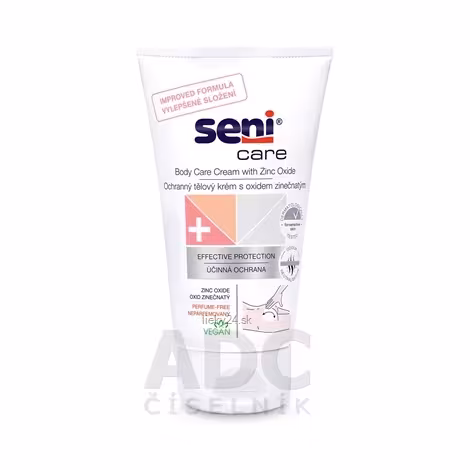 Seni Care Ochranný telový krém s oxidom zinočnatým