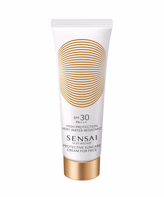 Sensai Ochranný krém na tvár SPF 30 Silky Bronze Protective Suncare (Cream For Face) 50 ml