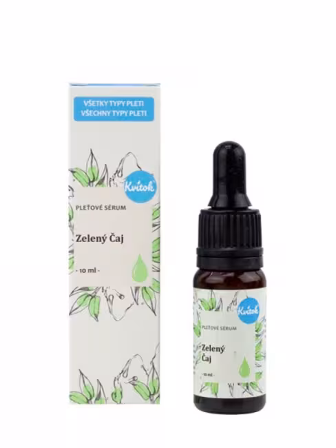 Pleťové sérum - Zelený čaj KVITOK 10 ml