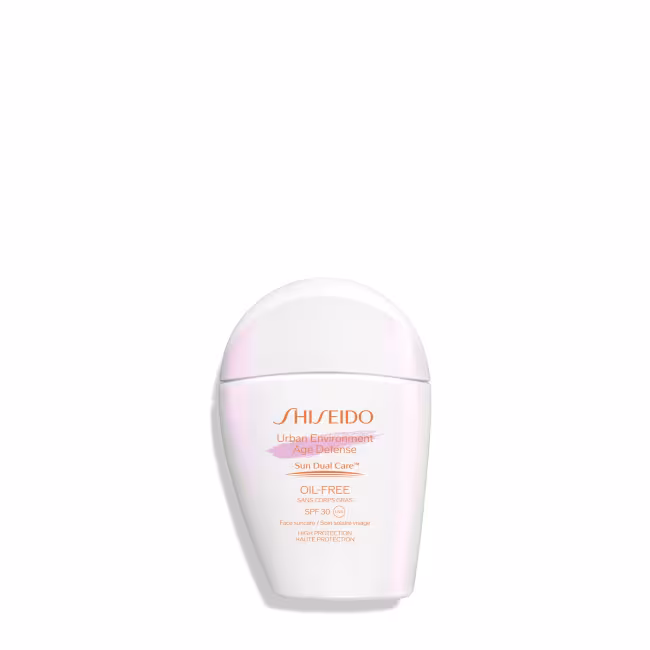Shiseido Ľahký pleťový krém na opaľovanie SPF 30 Urban Environment Age Defense (Face Suncare) 30 ml