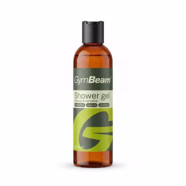GymBeam Prírodný sprchový gél Melisa & Verbena 200 ml