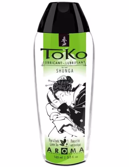 Shunga Toko - lubrikant na vodnej báze - hruška zelený čaj - 165ml