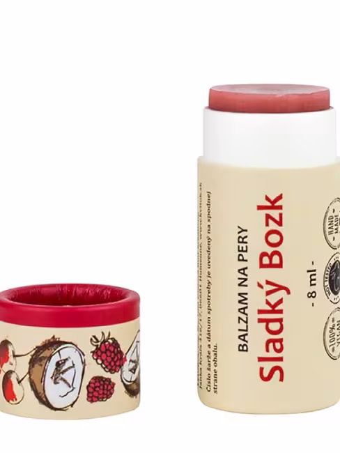 Balzám na pery – Sladký bozk KVITOK 8 ml