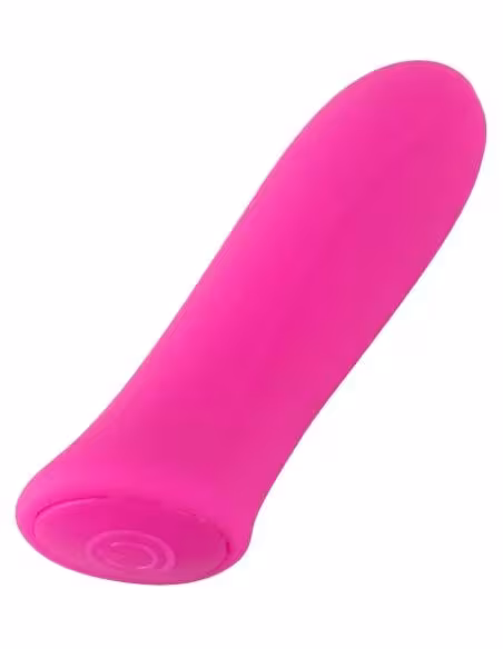 SMILE - mini vibrátor s extra silným výkonom - dobíjací, ružový