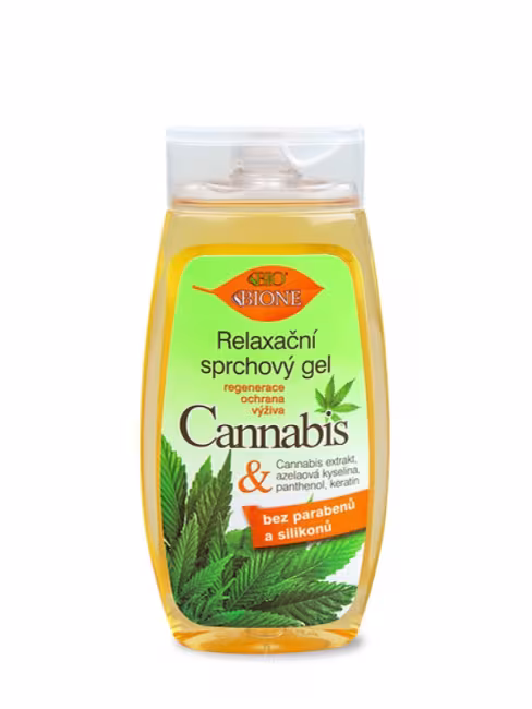 Sprchový gél relaxačný BIO CANNABIS BIONE 260 ml