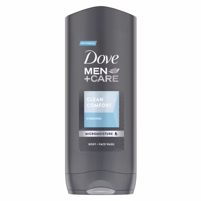 Dove Sprchový gél Clean Comfort Body And Face Wash 400 ml