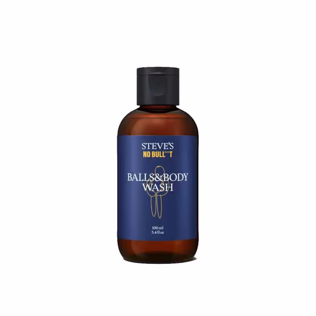 Steve's Sprchový gél na intímne partie a celé telo No Bull***t (Balls & Body Wash) 100 ml