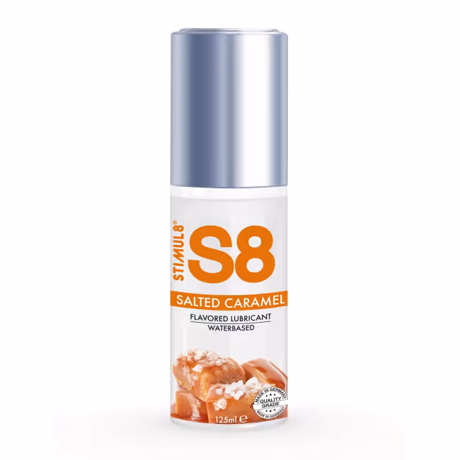 Ochutený lubrikačný gél Slaný Karamel S8 125 ml