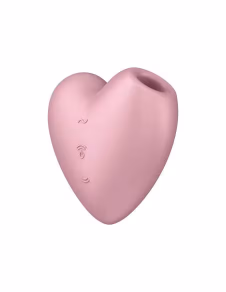 Satisfyer Cutie Heart - bezdrôtový klitorálny vibrátor s tlakovými vlnami