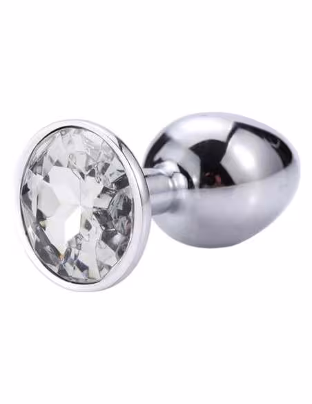 Easytoys - análny kolík - kovový, ružovo-zlatý, 2,5 cm