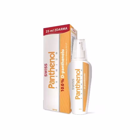 SWISS Panthenol PREMIUM spray s aloe vera 150 + 25 ml ZDARMA