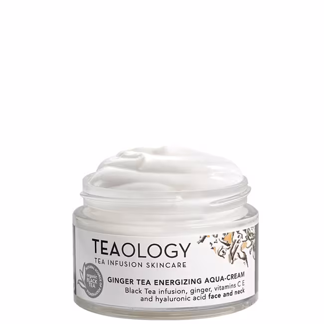 Teaology Black Tea krém na tvár 50 ml, Ginger Tea Energizing Aqua-Cream
