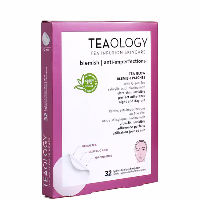 Teaology Green Tea náplasti na pleť 1 ks, Tea Glow Blemish Patches